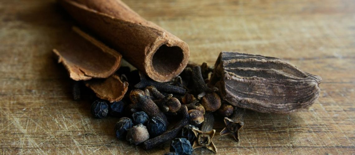black cardamom and other herbs